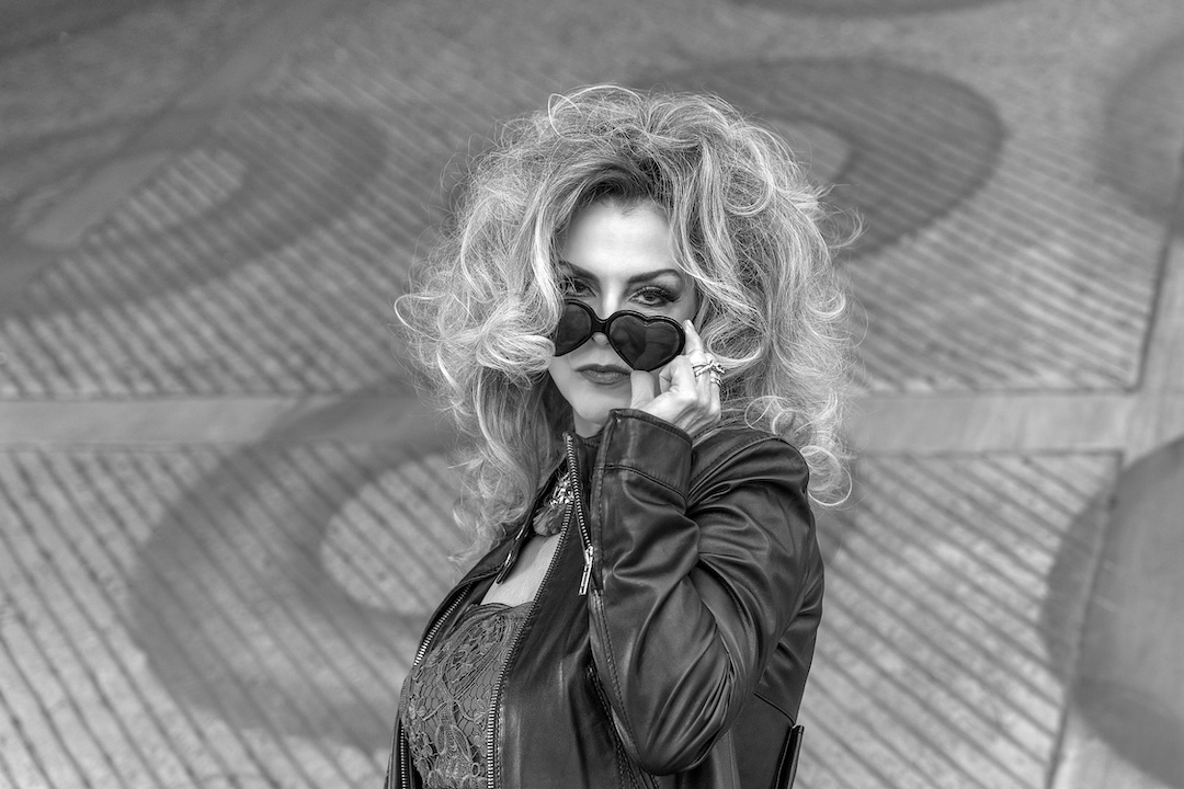 Hood-Red Dress Black White-2024 16